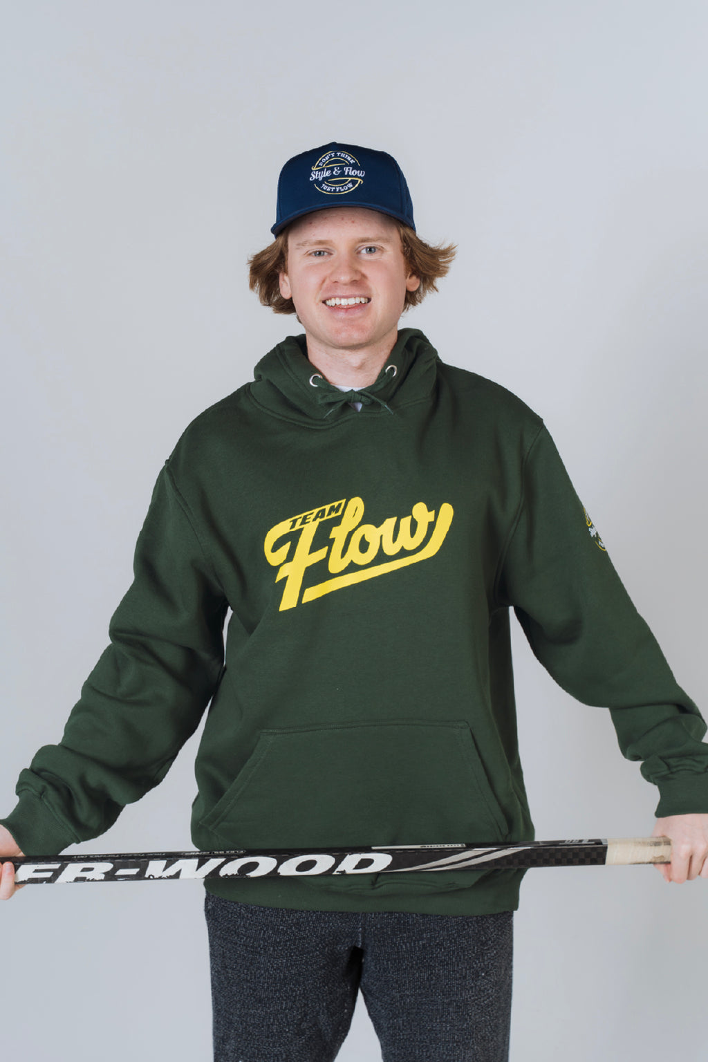 Forest Green Team Flow Hoodie (ADULT)