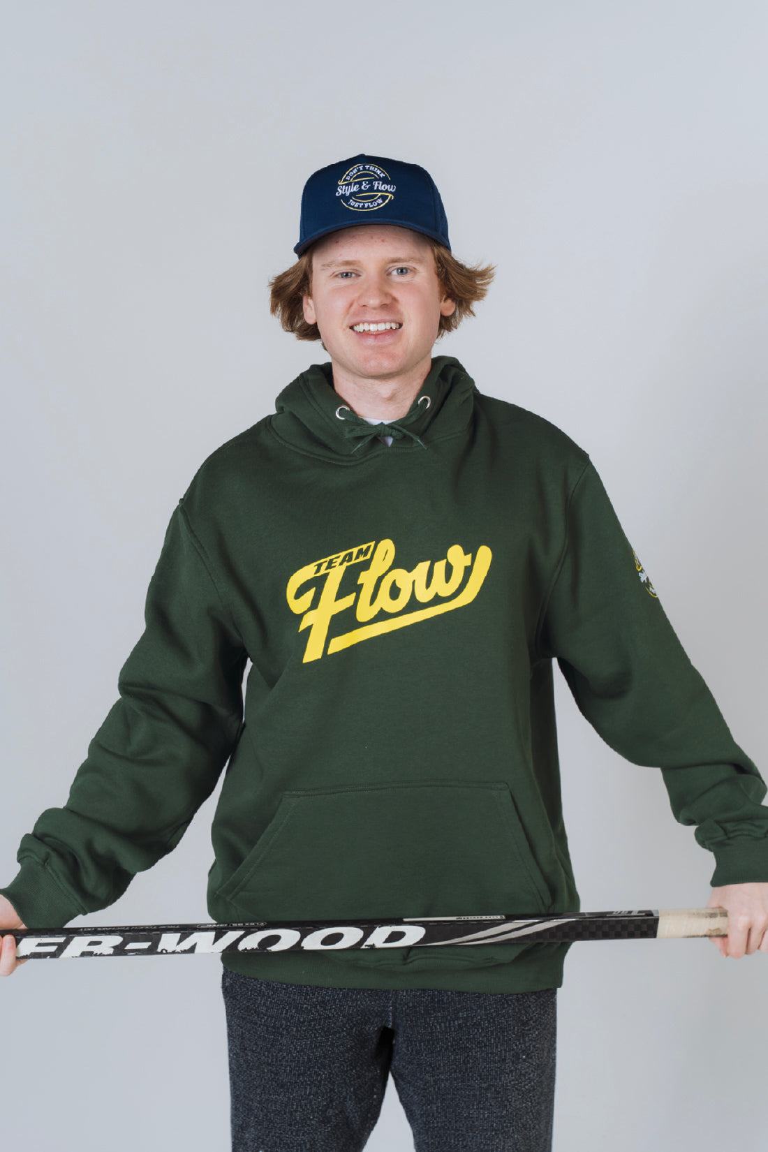 Forest Green Team Flow Hoodie (ADULT)