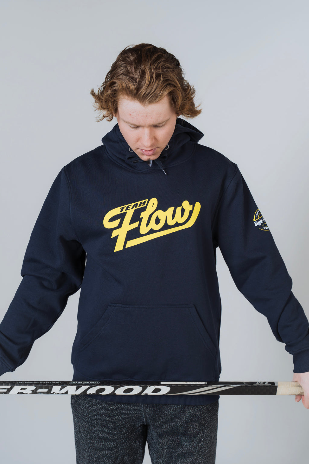 Navy Team Flow Hoodie (ADULT)