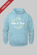 Blue Style & Flow ICE Hoodie (YOUTH)