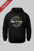 Black Style & Flow ICE Hoodie (YOUTH)